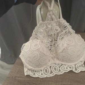 PINK lace bra New without tags